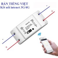 Công tắc điều khiển bằng wifi qua điện thoại