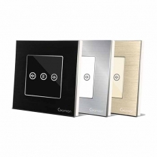 Công tắc điều khiển màn cửa WIFI 3 nút GOMAN GM-WCS245S/B/G