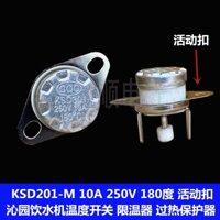 Công Tắc Điều Khiển Nhiệt Độ Nước 7.1 KSD201-M 250V10A 180 Độ Sự Bảo Vệ