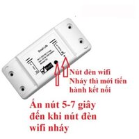 Công tắc điều khiển qua điện thoại có kết nối wifi