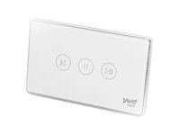 Công tắc điều khiển rèm, cửa cuốn, cổng tự động chữ nhật trắng