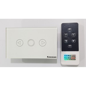 Công tắc điều khiển tăng/giảm ánh sáng đèn Kawa KW-CTD1-R
