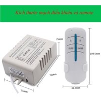 CÔNG TẮC ĐIỀU KHIỂN TỪ XA 220V LOẠI 2 KÊNH LOẠI TỐT  MẠCH ĐIỀU KHIỂN  MẠCH ĐIỀU KHIỂN TỪ XA