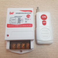 Công tắc điều khiển từ xa cho máy bơm, máy rửa xe, đèn điện từ xa... 500M - LW ( 40A/220V )