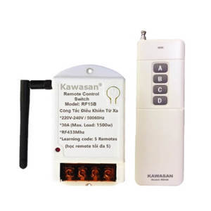 Công tắc điều khiển từ xa Kawa RF15B-RM4D