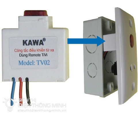 Công tắc điều khiển từ xa Kawa TV02