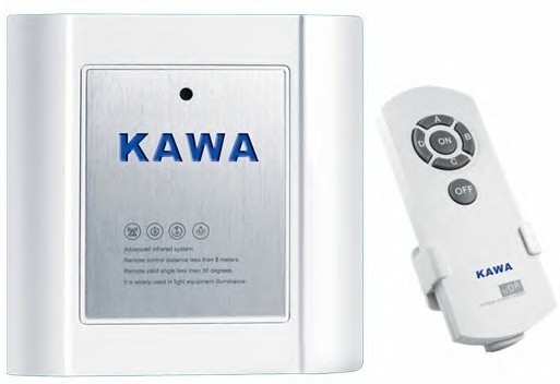 Công tắc điều khiển từ xa lắp âm tường Kawa DK04