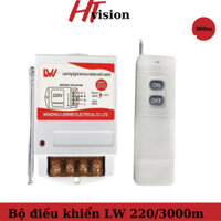 Công tắc điều khiển từ xa LW 220v 3KM bật tắt máy bơm nước công suất lớn 40A