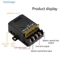 Công Tắc Điều Khiển Từ Xa Không Dây 433Mhz DC 12V 272V 30A