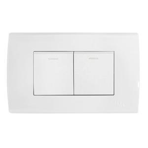 Công tắc đôi 1 chiều Artdna A83-K02A