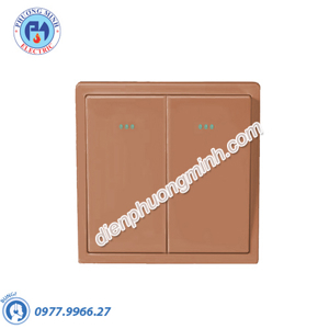 Công tắc đôi 1 chiều Honeywell P63921NGLA