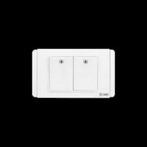 Công tắc đôi 1 chiều Sino S68DN2