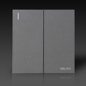 Công tắc đôi 16AX Gelan E9-112W