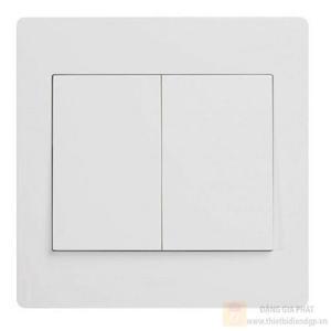 Công tắc đôi 2 chiều 16A WGML122 Muse Hager