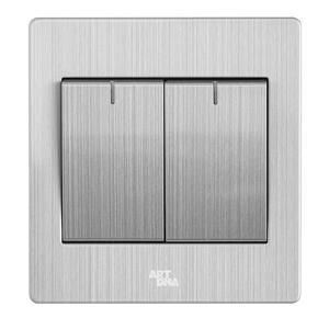 Công tắc đôi 2 chiều Artdna A69-K02B
