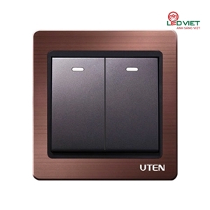 Công tắc đôi 2 chiều UTEN A5GK22