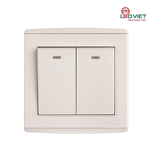 Công tắc đôi 2 chiều UTEN V4.0GK22