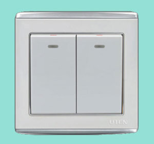 Công tắc đôi 2 chiều UTEN V4.0GK22