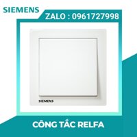 Công Tắc Đơn 1 Chiều 10A Màu trắng – Siemens RELFA
