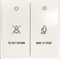 Công tắc dọn phòng & không làm phiền có LED D701024