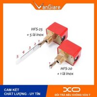 Công tắc dòng chảy Hàn Quốc Autosigma HFS20 HFS25 ren 27mm 34mm có kèm lá inox (Hàng xịn)