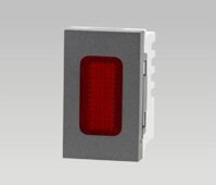 Công tắc Dòng sản phẩm A66 nhựa xám, thương hiệu DoBo Hàn Quốc bảo hành 9 năm - Hạt đèn báo