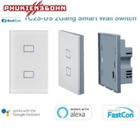 Công Tắc Gắn Tường Thông Minh Broadlink Bestcon Tc2S 2 Gang US Tiêu Chuẩn