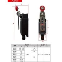 Công tắc giới hạn công tắc du lịch Delixi LXJMS-8108 Bộ giới hạn con lăn Mini tự đặt lại ME8108