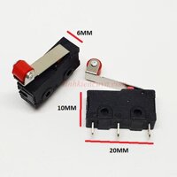 Công tắc hành trình mini có con lăn (10x20x6mm)