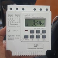 Công tắc hẹn giờ 3P 380V KG317T LW 16A 4500W hẹn giờ máy bơm động cơ 3 pha timer hẹn giờ 380V