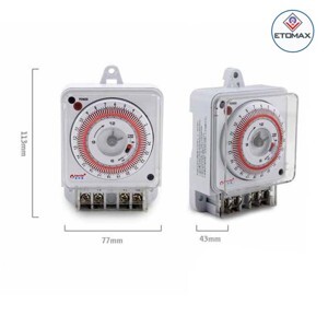 Công tắc hẹn giờ bật tắt công suất lớn Kerde TID-03J - chịu tải tối đa 16A -3520W