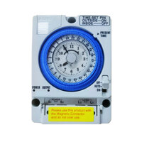 Công tắc hẹn giờ cơ công suất lớn 15A Timer 24H Camsco TB35-N