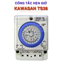 Công tắc hẹn giờ cơ, công tắc hẹn giờ bật tắt thiệt bị, công tắc hẹn giờ Kawasan TS38