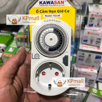 Công tắc hẹn giờ cơ dạng ổ cắm Kawasan TG14E