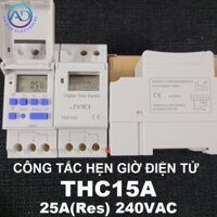 Công tắc hẹn giờ điện tử lập trình THC15A THC30A, Bộ đặt thời gian, Rơ le hẹn giờ 25A 30A 240V