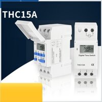 Công tắc hẹn giờ điện tử THC15A, AHC15A, Hẹn giờ đóng ngắt tiếp điểm khô