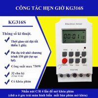 Công tắc hẹn giờ KG316S tối thiểu 1 giây