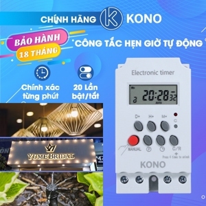 Công tắc hẹn giờ Kono ETG-65