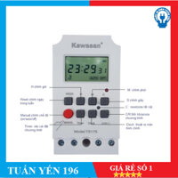 Công Tắc Hẹn Giờ Kỹ Thuật Số - Timer Điện Tử KAWASAN TS17S- Hàng Chính Hãng