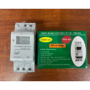 Công tắc hẹn giờ lập trình điện tử THC30A