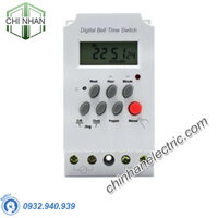 Công Tắc Hẹn Giờ Lắp Tủ ,Tường Kỹ Thuật Số - TS18S(chỉ dùng để cài đặt reo chuông báo giờ) - KAWASAN