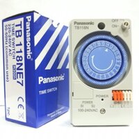 Công tắc hẹn giờ Panasonic TB118N 15A 110-220V tặng kèm pin lưu trữ hàng CHÍNH HÃNG bảo hành 1 đổi 1 timer hẹn giờ