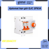 Công tắc hẹn giờ tắt công suất lớn 2P 63A QJC tối đa 120 phút Aptomat hẹn giờ TBD182