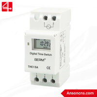 Công Tắc Hẹn Giờ Timer Điện Tử Lập Trình THC15A Hiệu BERM