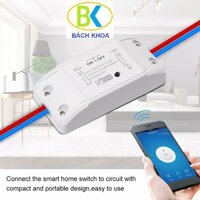 Công tắc hẹn giờ wifi app Smart Life/ Tuya, bật tắt thiết bị tự động bằng điện thoại 3G/ wifi