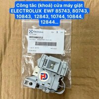 Công tắc khóa cửa máy giặt Electrolux EWF 85743, 80743, 10843, 12843, 10744, 10844, 12844 chính hãng