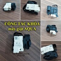 Công tắc khóa cửa máy giặt AQUA SANYO lồng ngang mg cửa trước inverter cài ba chân ZV 447