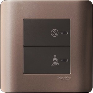 Công tắc "Không làm phiền","Xin dọn phòng" Schneider E8432DMS_SZ_G19