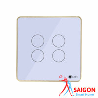 Công tắc Lumi/ Điều khiển rèm đôi LM-S4C - Trắng - Hàng chính hãng