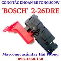 Công tắc máy khoan dùng cho BO.S.CH 3 chức năng  GBH2-26DRE 800w  , ZhongTai , FEG... 6A -100V250V -5060Hz